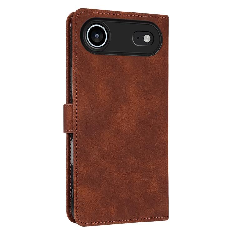 For iPhone Air AZNS Skin Feel Calf Texture Flip Leather Phone Case(Brown) - iPhone Air Cases by AZNS | Online Shopping UK | buy2fix