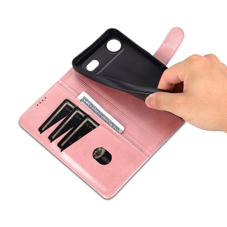 For iPhone Air AZNS Skin Feel Calf Texture Flip Leather Phone Case(Rose Gold) - iPhone Air Cases by AZNS | Online Shopping UK | buy2fix