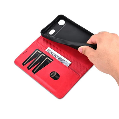 For iPhone 17 Air AZNS Magnetic Calf Texture Flip Leather Phone Case(Red) - iPhone 17 Air Cases by AZNS | Online Shopping UK | buy2fix