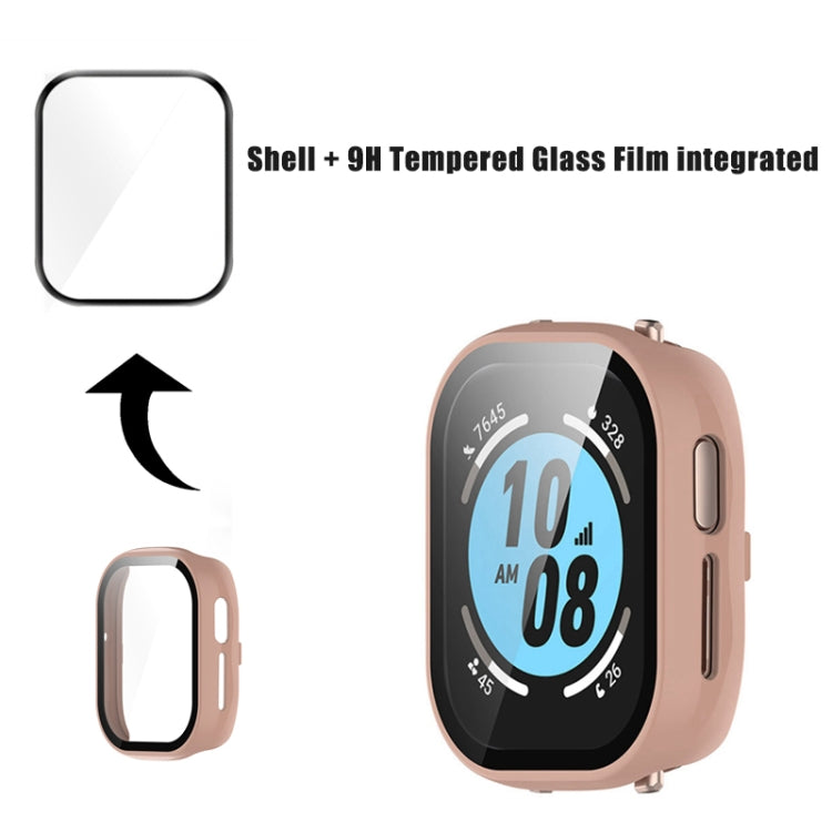 For Honor Watch 4 PC + 9H Tempered Glass Integrated Watch Case(Transparent) by buy2fix