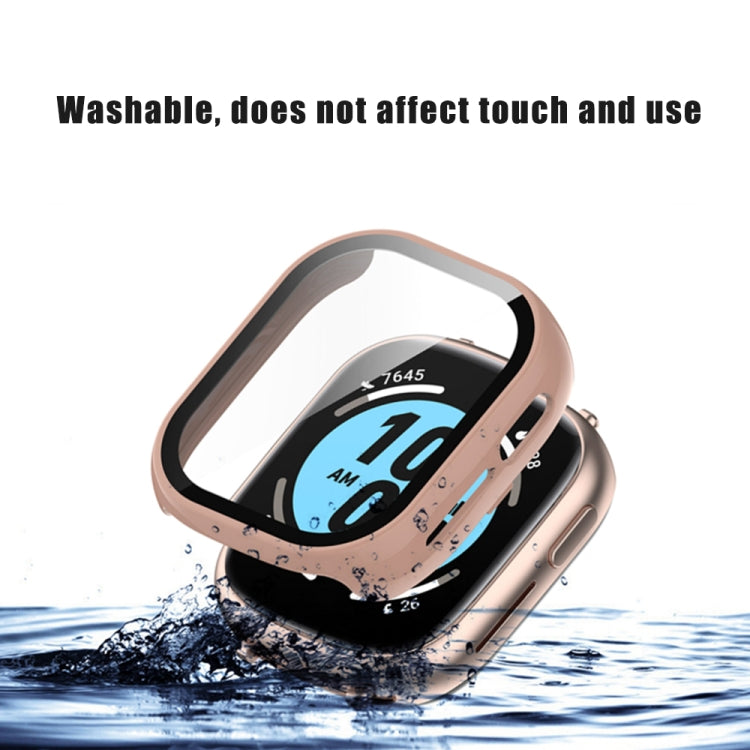 For Honor Watch 4 PC + 9H Tempered Glass Integrated Watch Case(Pink) by buy2fix
