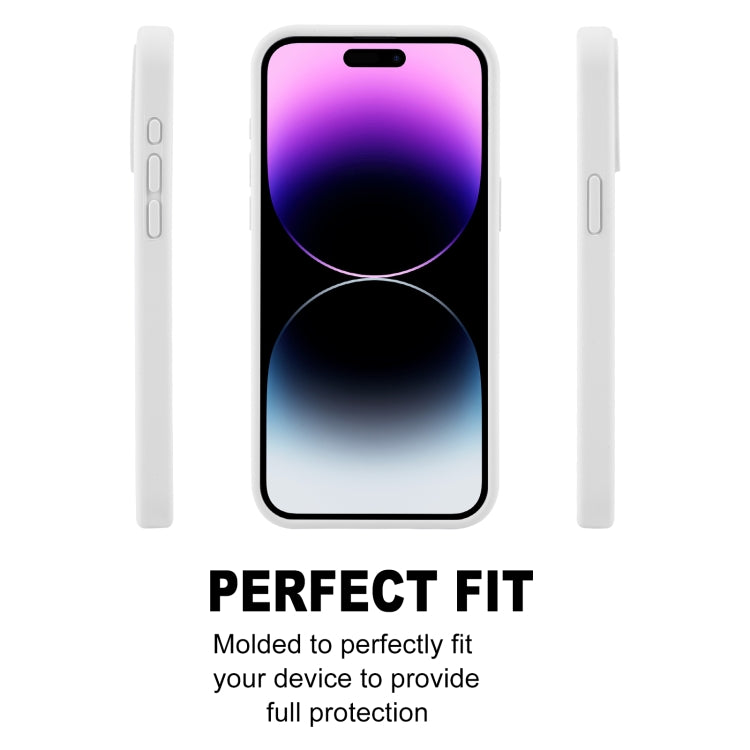 For iPhone 15 Pro Max GOOSPERY SILICONE Silky Soft TPU Phone Case(White) by GOOSPERY