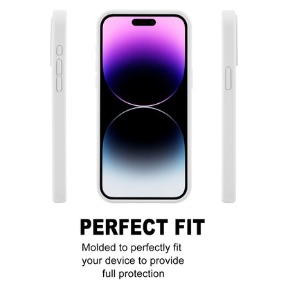 For iPhone 15 Pro GOOSPERY SILICONE Silky Soft TPU Phone Case(White) - iPhone 15 Pro Cases by GOOSPERY | Online Shopping UK | buy2fix