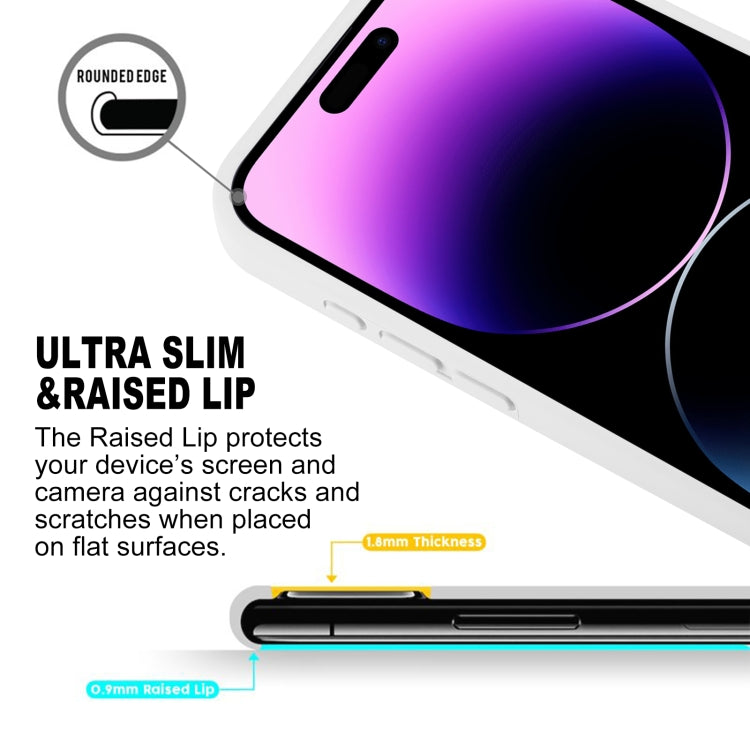 For iPhone 15 Pro GOOSPERY SILICONE Silky Soft TPU Phone Case(White) - iPhone 15 Pro Cases by GOOSPERY | Online Shopping UK | buy2fix