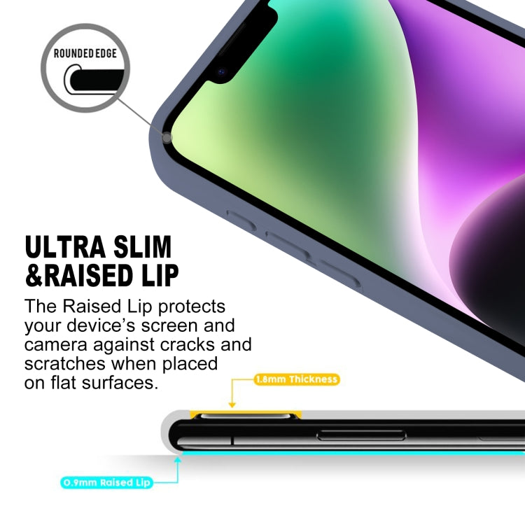 For iPhone 15 GOOSPERY SILICONE Silky Soft TPU Phone Case(Blue) - iPhone 15 Cases by GOOSPERY | Online Shopping UK | buy2fix