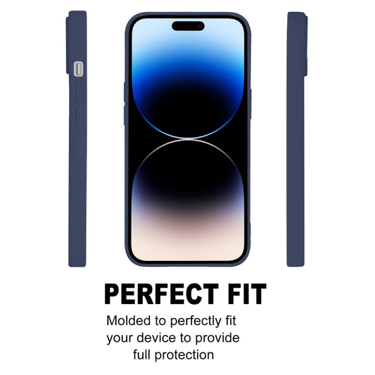 For iPhone 15 Pro Max GOOSPERY SOFT FEELING Liquid TPU Soft Phone Case(Dark Blue) by GOOSPERY