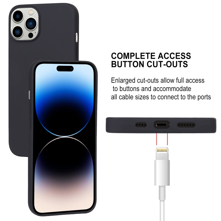 For iPhone 15 Pro GOOSPERY SOFT FEELING Liquid TPU Soft Phone Case(Black) - iPhone 15 Pro Cases by GOOSPERY | Online Shopping UK | buy2fix