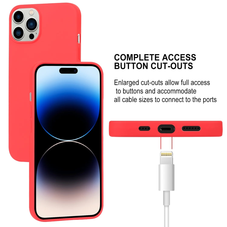 For iPhone 15 Pro GOOSPERY SOFT FEELING Liquid TPU Soft Phone Case(Red) - iPhone 15 Pro Cases by GOOSPERY | Online Shopping UK | buy2fix