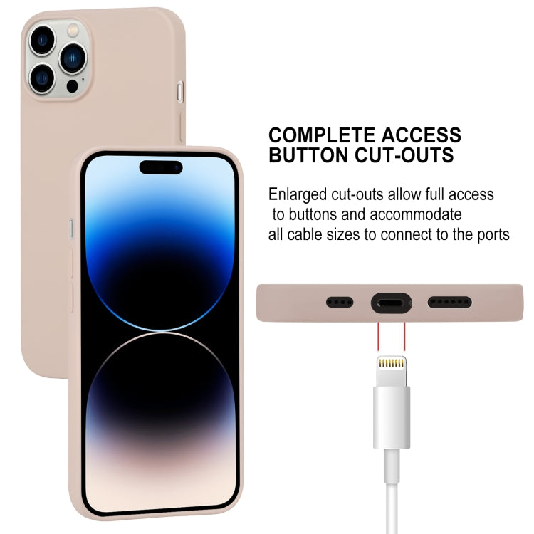 For iPhone 15 Pro GOOSPERY SOFT FEELING Liquid TPU Soft Phone Case(Apricot) - iPhone 15 Pro Cases by GOOSPERY | Online Shopping UK | buy2fix