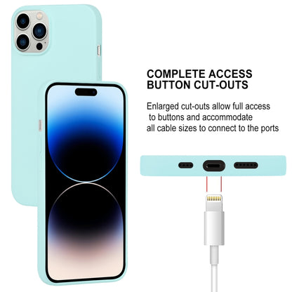 For iPhone 15 Pro GOOSPERY SOFT FEELING Liquid TPU Soft Phone Case(Mint Green) - iPhone 15 Pro Cases by GOOSPERY | Online Shopping UK | buy2fix