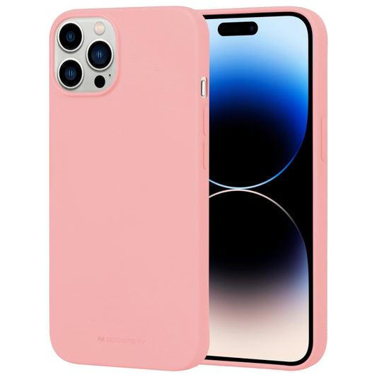 For iPhone 15 Pro GOOSPERY SOFT FEELING Liquid TPU Soft Phone Case(Pink) - iPhone 15 Pro Cases by GOOSPERY | Online Shopping UK | buy2fix