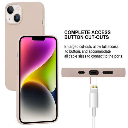For iPhone 15 Plus GOOSPERY SOFT FEELING Liquid TPU Soft Phone Case(Apricot) - iPhone 15 Plus Cases by GOOSPERY | Online Shopping UK | buy2fix