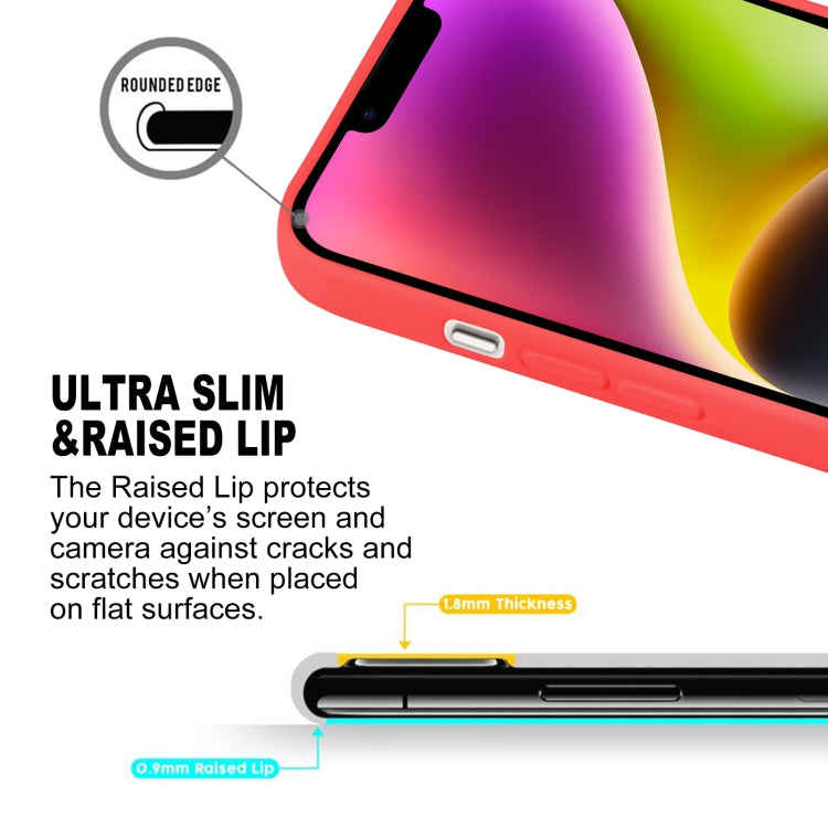 For iPhone 15 GOOSPERY SOFT FEELING Liquid TPU Soft Phone Case(Red) - iPhone 15 Cases by GOOSPERY | Online Shopping UK | buy2fix