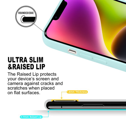 For iPhone 15 GOOSPERY SOFT FEELING Liquid TPU Soft Phone Case(Mint Green) - iPhone 15 Cases by GOOSPERY | Online Shopping UK | buy2fix