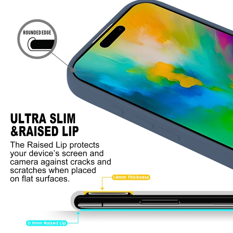 For iPhone 16 Pro GOOSPERY SOFT FEELING Liquid TPU Soft Phone Case(Dark Blue) by GOOSPERY