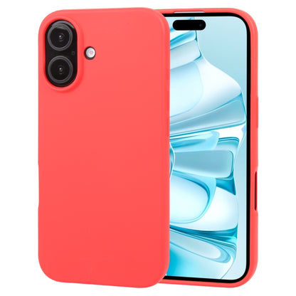 For iPhone 16 Plus GOOSPERY SOFT FEELING Liquid TPU Soft Phone Case(Red) by GOOSPERY