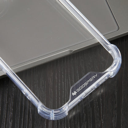 For iPhone 15 Pro MERCURY GOOSPERY SUPER Four-Corner Shockproof TPU Phone Case(Transparent) - iPhone 15 Pro Cases by GOOSPERY | Online Shopping UK | buy2fix
