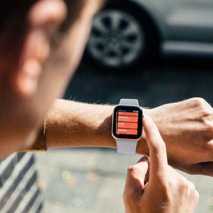 For Apple Watch Series 9&8&7 41mm / SE 3&SE 2&6&SE&5&4 40mm / 3&2&1 38mm Solid Color Elastic Silicone Watch Band, Size:S 130mm(White) by buy2fix