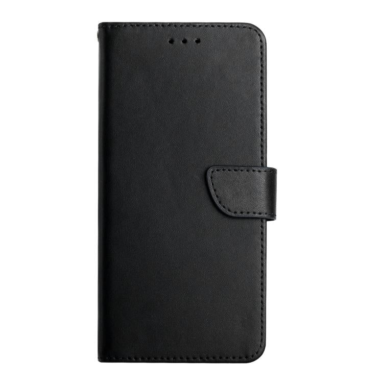 For Motorola Moto G Stylus 5G 2025 Genuine Leather Fingerprint-proof Horizontal Flip Phone Case(Black) - Motorola Cases by buy2fix | Online Shopping UK | buy2fix