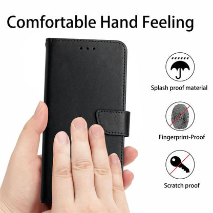 For Motorola Moto G Stylus 5G 2025 Genuine Leather Fingerprint-proof Horizontal Flip Phone Case(Black) - Motorola Cases by buy2fix | Online Shopping UK | buy2fix