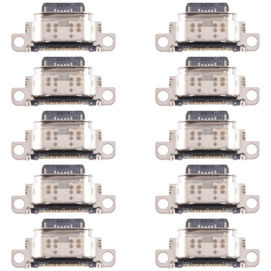For Samsung Galaxy A54 5G SM-A546B 10 PCS Charging Port Connector - Tail Connector by buy2fix | Online Shopping UK | buy2fix