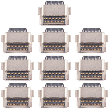 For Samsung Galaxy Tab S7 FE SM-T730 10 PCS Charging Port Connector - Tail Connector by buy2fix | Online Shopping UK | buy2fix
