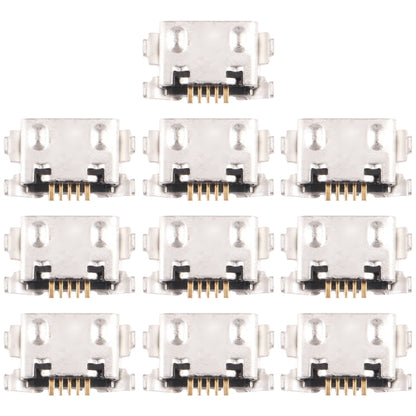For Samsung Galaxy A03 Core SM-A032F 10 PCS Charging Port Connector - Tail Connector by buy2fix | Online Shopping UK | buy2fix
