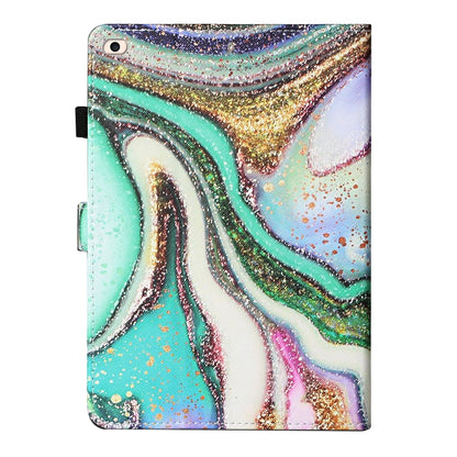 For iPad Air Colored Drawing Stitching Horizontal Flip Leather Case with Holder & Card Slots & Sleep / Wake-up Function & Anti-skid strip(Colored Sand) - More iPad Cases by buy2fix | Online Shopping UK | buy2fix