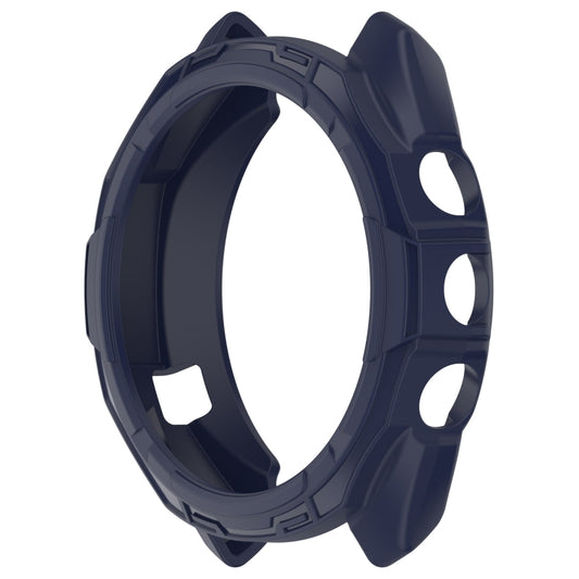 For Garmin Approach S70 47mm Armor Hollow Watch Protective Case(Midnight Blue) - Watch Cases by buy2fix | Online Shopping UK | buy2fix