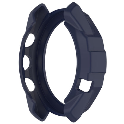 For Garmin Approach S70 47mm Armor Hollow Watch Protective Case(Midnight Blue) - Watch Cases by buy2fix | Online Shopping UK | buy2fix