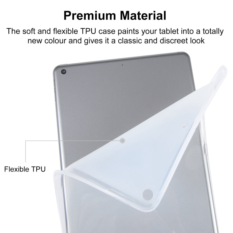 For Samsung Galaxy Tab A9 8.7 TPU Tablet Case(Frosted Clear) by buy2fix