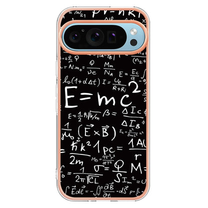For Google Pixel 9 Pro XL Electroplating Dual-side IMD Phone Case(Equation) by buy2fix