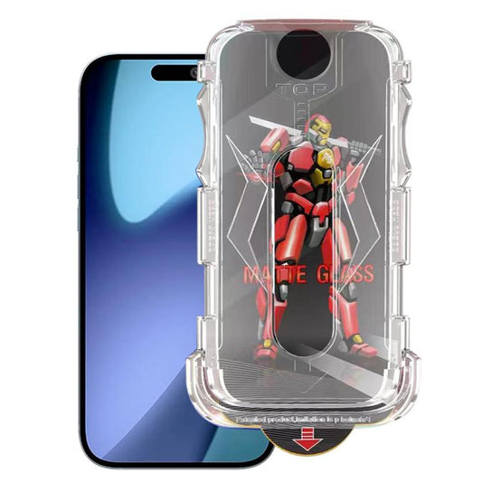 For iPhone Air Easy Install Matte Armor Tempered Glass Film - iPhone Air Tempered Glass by buy2fix | Online Shopping UK | buy2fix