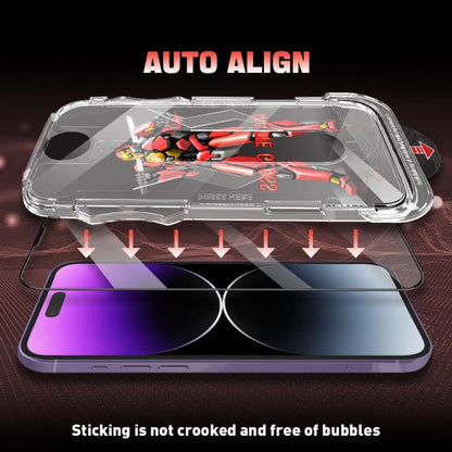 For iPhone Air Easy Install Matte Armor Tempered Glass Film - iPhone Air Tempered Glass by buy2fix | Online Shopping UK | buy2fix