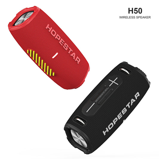 HOPESTAR H50 lPX6 Waterproof Portable Wireless Bluetooth Speaker(Blue) - Desktop Speaker by HOPESTAR | Online Shopping UK | buy2fix