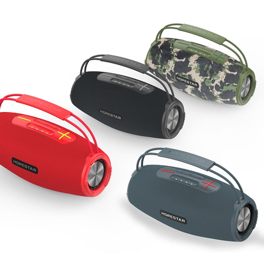 HOPESTAR H51 IPX6 Waterproof Outdoor Portable Wireless Bluetooth Speaker(Blue) - Desktop Speaker by HOPESTAR | Online Shopping UK | buy2fix