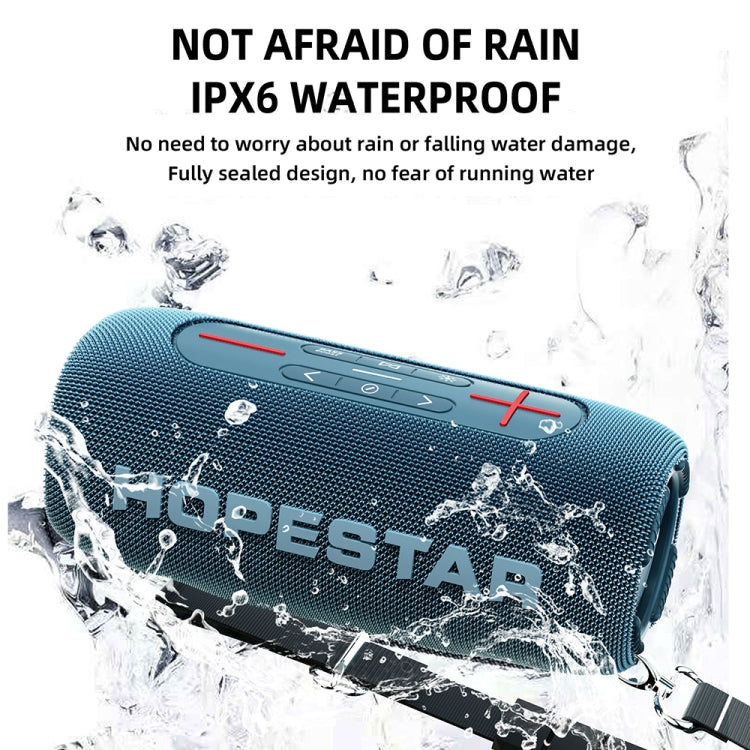 HOPESTAR P32Max 55W IPX6 Waterproof Portable Wireless Bluetooth Speaker(Red) - Desktop Speaker by HOPESTAR | Online Shopping UK | buy2fix