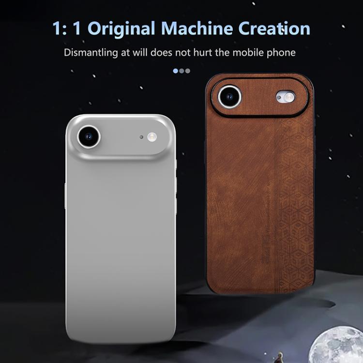 For iPhone Air AZNS 3D Embossed Skin Feel Phone Case(Dark Green) - iPhone Air Cases by AZNS | Online Shopping UK | buy2fix