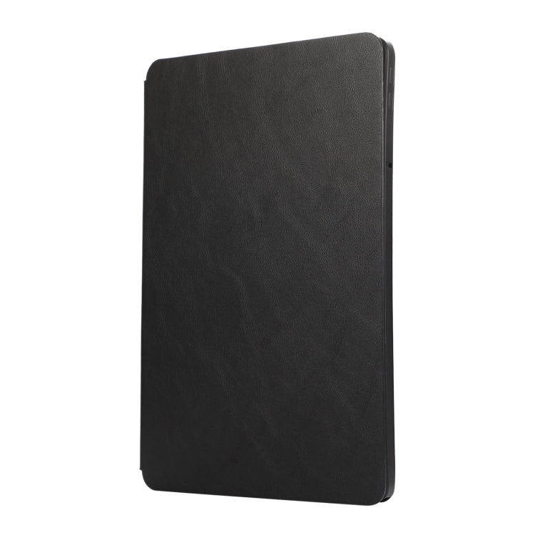 For Lenovo Tab M11 / Xiaoxin Pad 11 2024 Simple Crazy Horse Leather Tablet Case(Black) - Lenovo by buy2fix | Online Shopping UK | buy2fix