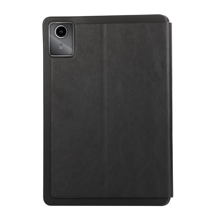 For Lenovo Tab M11 / Xiaoxin Pad 11 2024 Simple Crazy Horse Leather Tablet Case(Black) - Lenovo by buy2fix | Online Shopping UK | buy2fix
