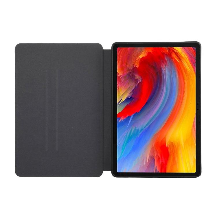 For Lenovo Tab M11 / Xiaoxin Pad 11 2024 Simple Crazy Horse Leather Tablet Case(Black) - Lenovo by buy2fix | Online Shopping UK | buy2fix