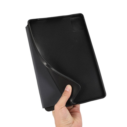 For Lenovo Tab M11 / Xiaoxin Pad 11 2024 Simple Crazy Horse Leather Tablet Case(Black) - Lenovo by buy2fix | Online Shopping UK | buy2fix