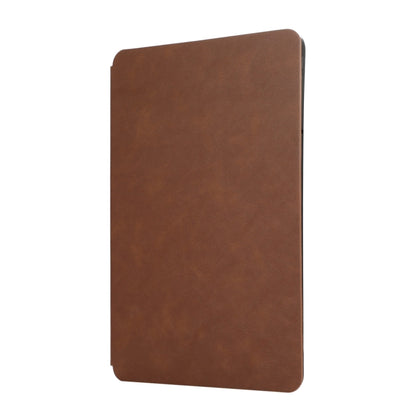 For Lenovo Tab M11 / Xiaoxin Pad 11 2024 Simple Crazy Horse Leather Tablet Case(Brown) - Lenovo by buy2fix | Online Shopping UK | buy2fix