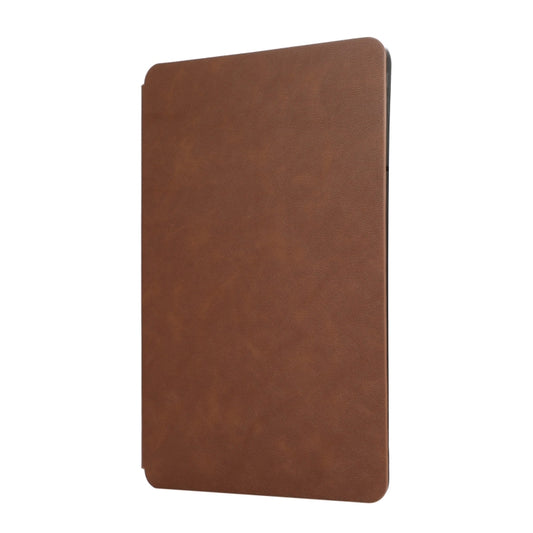 For Lenovo Tab M11 / Xiaoxin Pad 11 2024 Simple Crazy Horse Leather Tablet Case(Brown) - Lenovo by buy2fix | Online Shopping UK | buy2fix