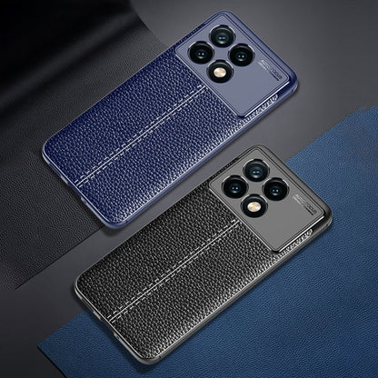 For Xiaomi Redmi K70 Pro Litchi Texture Shockproof TPU Phone Case(Black) - Xiaomi Cases by buy2fix | Online Shopping UK | buy2fix
