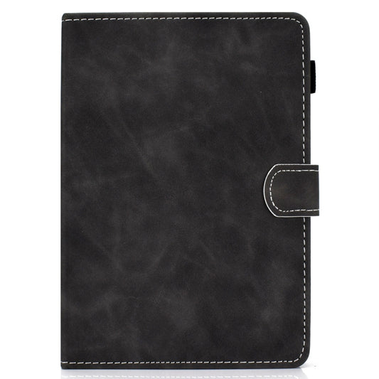 For 8 inch Tablet PC Universal Cowhide Texture Horizontal Flip Leather Case with Holder & Card Slots & Pen Slot(Grey) - 8 inch by buy2fix | Online Shopping UK | buy2fix