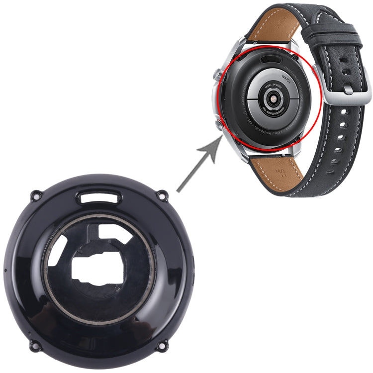 Original Rear Housing Cover For Samsung Galaxy Watch 3 45mm SM-R840(Black) - Other Parts by buy2fix | Online Shopping UK | buy2fix