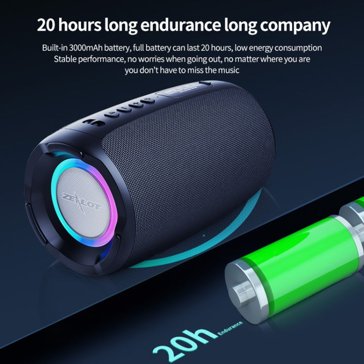 Zealot S61 IPX6 Waterproof Portable Wireless Bluetooth Speaker(Camouflage) - Desktop Speaker by ZEALOT | Online Shopping UK | buy2fix