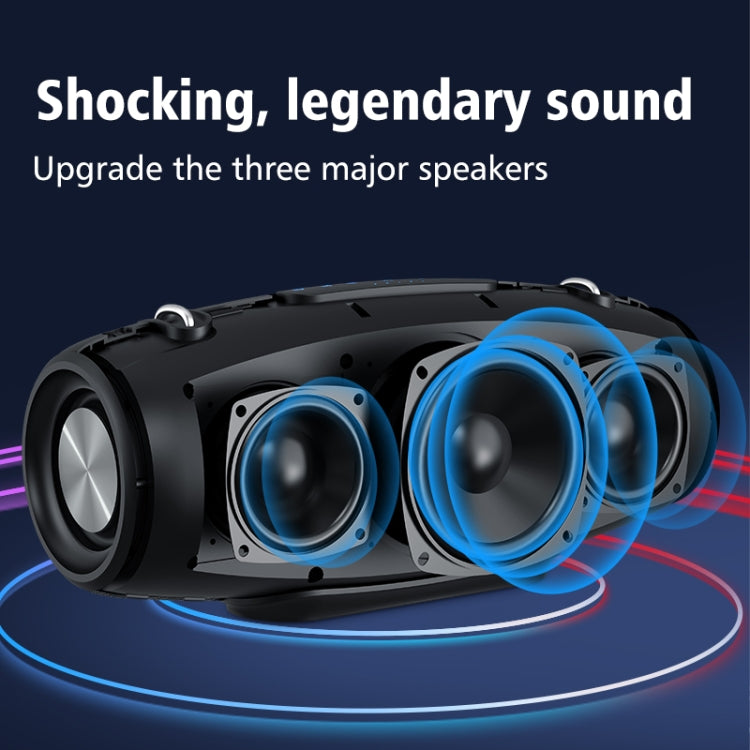 Zealot S67 60W High Power Portable Wireless Bluetooth Speaker(Black) - Desktop Speaker by ZEALOT | Online Shopping UK | buy2fix