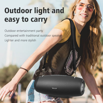 Zealot S67 60W High Power Portable Wireless Bluetooth Speaker(Black) - Desktop Speaker by ZEALOT | Online Shopping UK | buy2fix